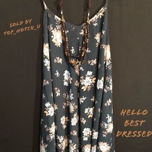 Free-flowing Floral Summer Dress